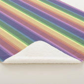 Geringe Regenbogenstreifen Sherpadecke (3/4)