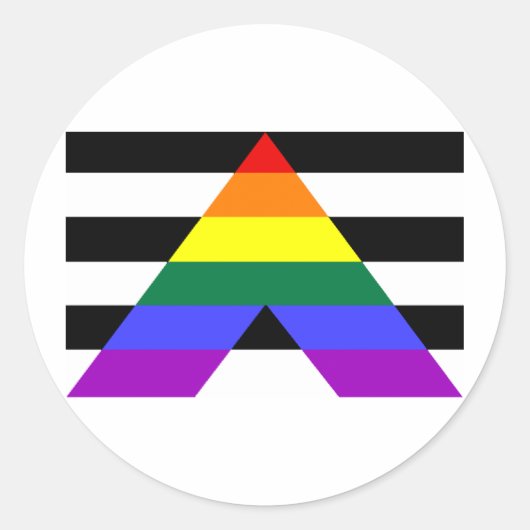 Geringe Verbündete Runder Aufkleber (Vorderseite)