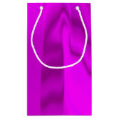 Geringere Lila Farbe Kleine Geschenktüte (Rückseite)