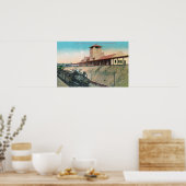 Geringere Sicht auf das große nördliche Depot und Poster (Küche)