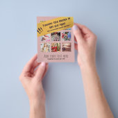 GERINGES BUDGET-FOTO-COLLAGE-GIFT - TEXT-CUSTOM HI FLYER (Gruppe)