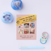 GERINGES BUDGET-FOTO-COLLAGE-GIFT - TEXT-CUSTOM HI FLYER (Einzeln)
