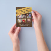 GERINGES BUDGET-FOTO-COLLAGE-GIFT - TEXT-CUSTOM HI FLYER (Gruppe)