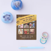 GERINGES BUDGET-FOTO-COLLAGE-GIFT - TEXT-CUSTOM HI FLYER (Einzeln)