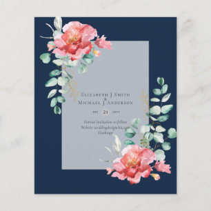 GERINGES HAUSHALT Weiße Rosen SPAREN DIE DATEN Mod Flyer