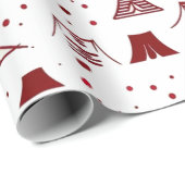 Geringes minimales Testdesign Geschenkpapier (Rolleneckpunkt)