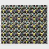 Geringfügige Arcana Schwerter Air | Geschenkpapier (Flach)