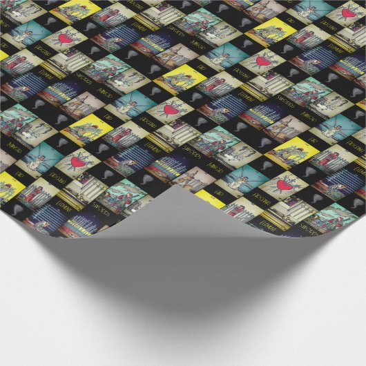 Geringfügige Arcana Schwerter Air | Geschenkpapier (Ecke)