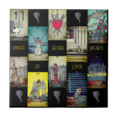 Geringfügige Arcana Schwerter Air | Tile Fliese (Vorderseite)