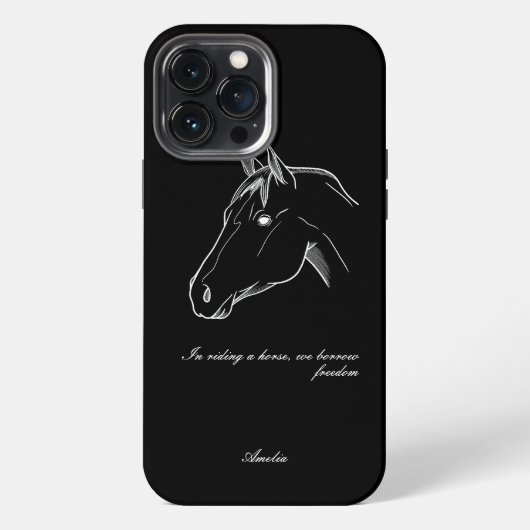 Geringfügige Linienführung iPhone Hülle (Rückseite)