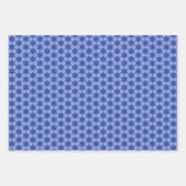 Geringfügige sechseckige Sterne geometrisch Geschenkpapier Set (Vorderseite 3)