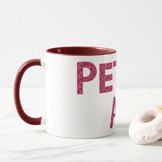GERINGFÜGIGES A.F. Mug Tasse (Mit Donut)