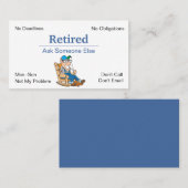 Geringschätzung der Rentabilitätsschwelle Visitenkarte (Vorne/Hinten)