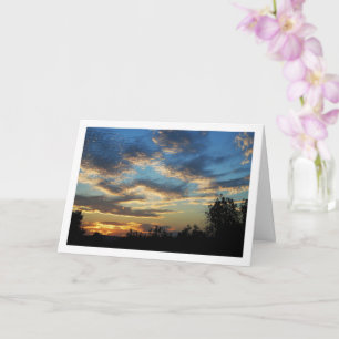Gerippelte Skylandschaft Karte