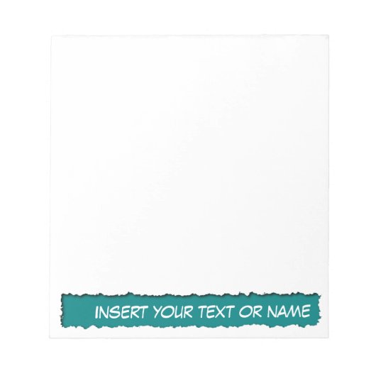 gerippter Editor Notizblock (Vorderseite)