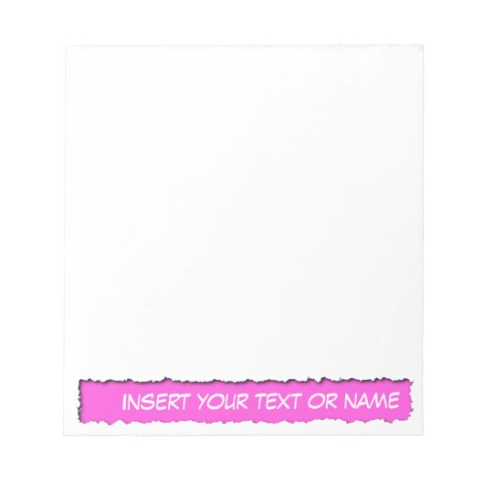 gerippter Editor Notizblock (Vorderseite)