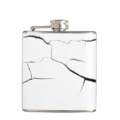 gerissen flachmann (Vorderseite)