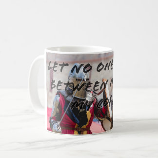 gerissen kaffeetasse