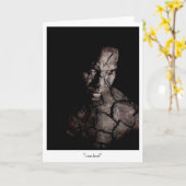 gerissen karte (Gelbe Blume)