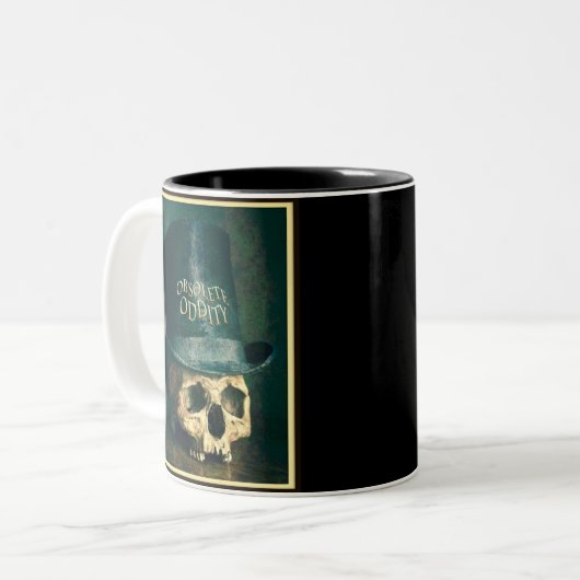 Gerissene Eleganz Zweifarbige Tasse (Vorderseite Links)