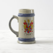 Gerlach Familienwappen Stein Bierglas (Links)