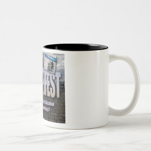 Gerlachfest Zweifarbige Tasse (Rechts)