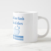 Germ Awareness - Jumbo-Tasse (Rechts)