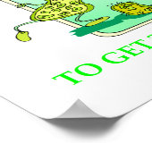 GERM BIOLOGY RESEARCH JOKE POSTER (Ecke)