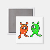 Germ Buddies Magnet (Vorderseite/Rückseite)