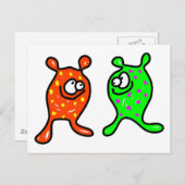 Germ Buddies Postkarte (Vorne/Hinten)