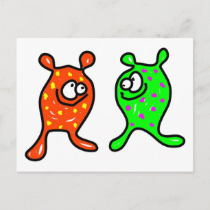Germ Buddies Postkarte