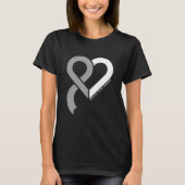 Germ Cell Tumor Awareness Brain Cancer Related T-Shirt (Vorderseite)