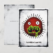 Germ lunatik! Postkarte (Vorne/Hinten)
