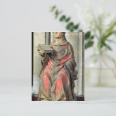 Germain Bischof von Auxerre Postkarte (Stehend Vorderseite)