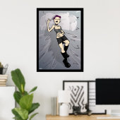 Germaine (Classic Illustration) Poster (Heimbüro)