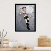 Germaine (Classic Illustration) Poster (Küche)