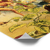 Germaine The Wizard ~ Magician Vintag Magic Act Poster (Ecke)