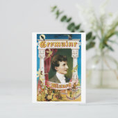 Germaine The Wizard ~ Magician Vintag Magic Act Postkarte (Stehend Vorderseite)