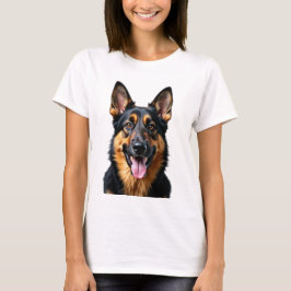 Germam Schäfer Dog Pet Eigentümer Geschenk Memoria T-Shirt