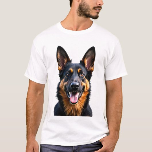 Germam Schäfer Dog Pet Eigentümer Geschenk Memoria T-Shirt (Vorderseite)
