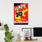 German 1949 Election Poster Forward SPD - For a (Heimbüro)