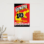 German 1949 Election Poster Forward SPD - For a (Küche)