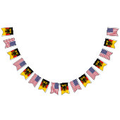 German American Flags, Party Banner Deutschland/US (Alle)