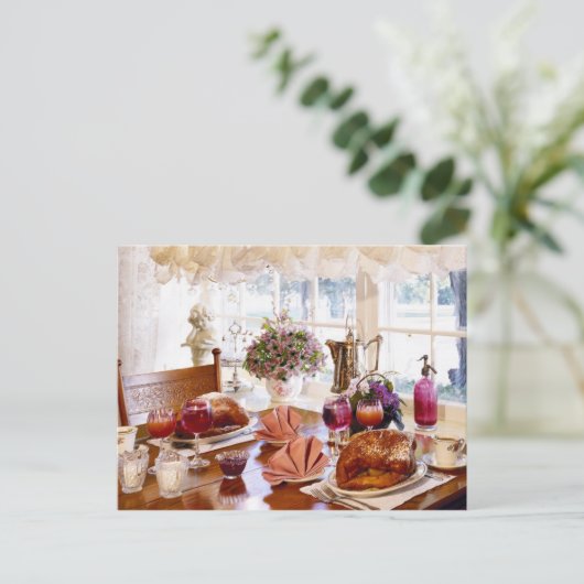 German Apple Pancakes Postkarte (Stehend Vorderseite)