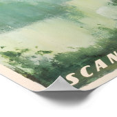 German Art Germany Travel Poster SAS Print (Ecke)