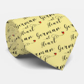 German at Heart Krawatte, Deutschland Krawatte (Gerollt)