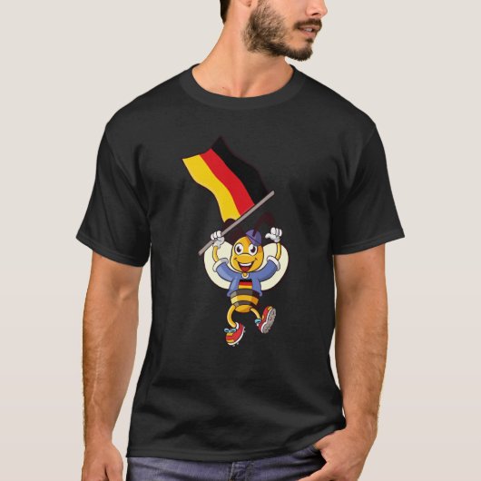 German Bee Germany Fan T-Shirt (Vorderseite)