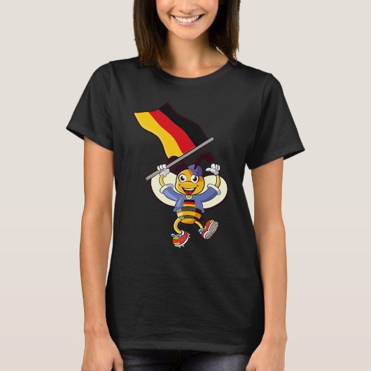 German Bee Germany Fan T-Shirt (Vorderseite)