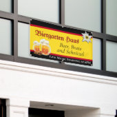 German Biergarten 2 Werbebanner Banner (Äußeres Gebäude)