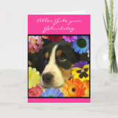 German: Birthday- Geburtstag Karte (Vorderseite)